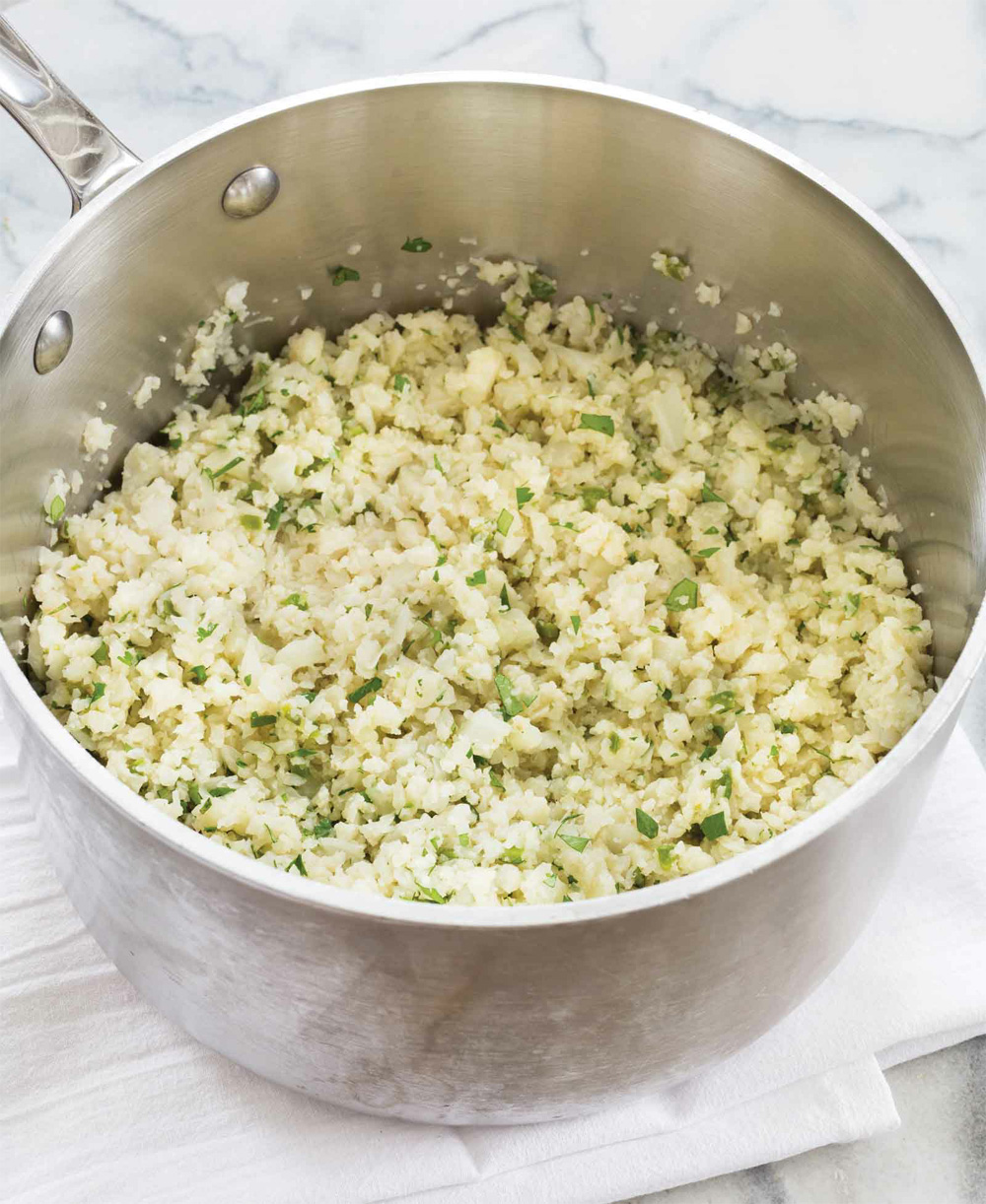 Cauliflower rice recipe