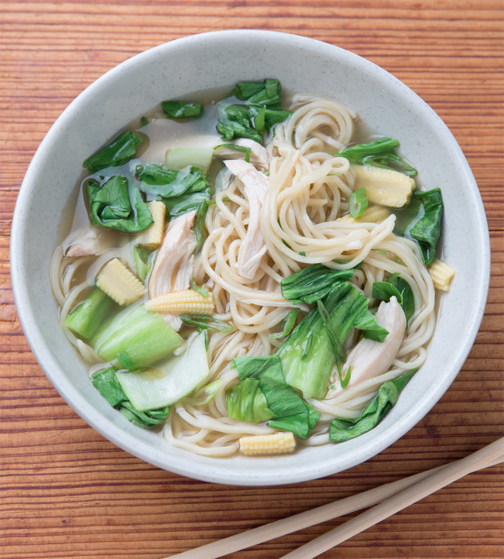 Chinese chicken noodle bowl recipe