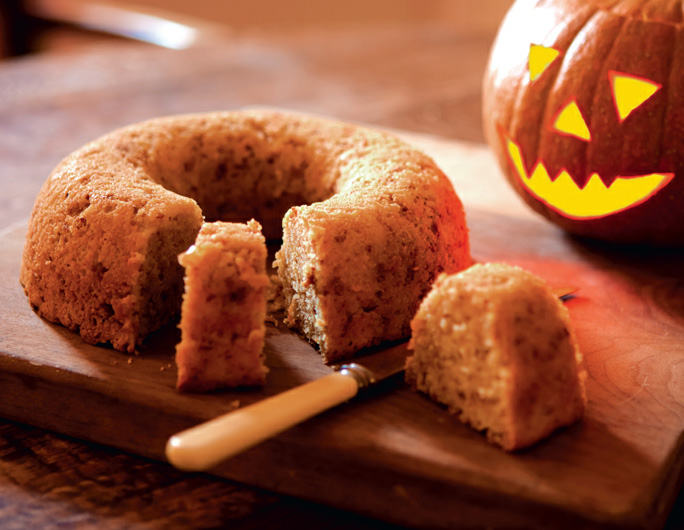 Hallowe’en pumpkin cake