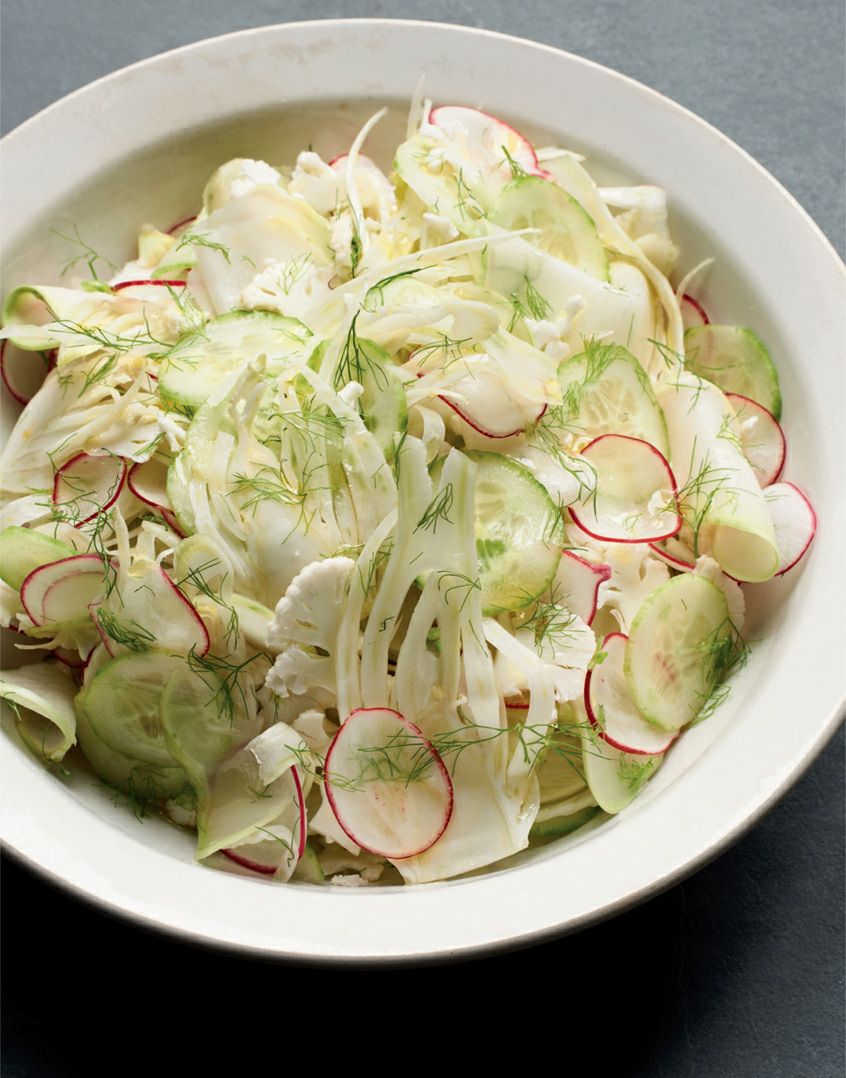 Mandolin salad recipe