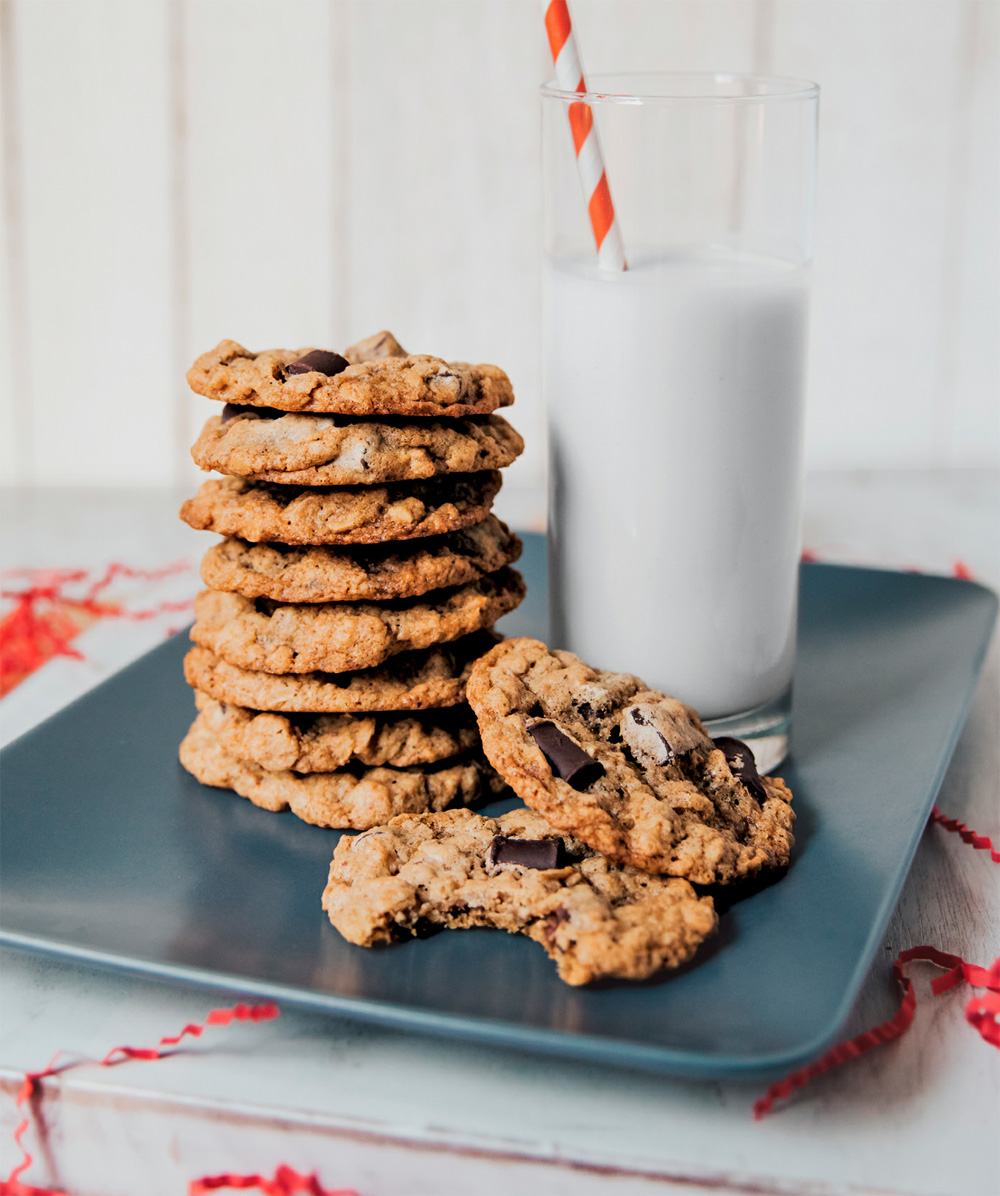 Oatmeal chocolate chunk cookies recipe