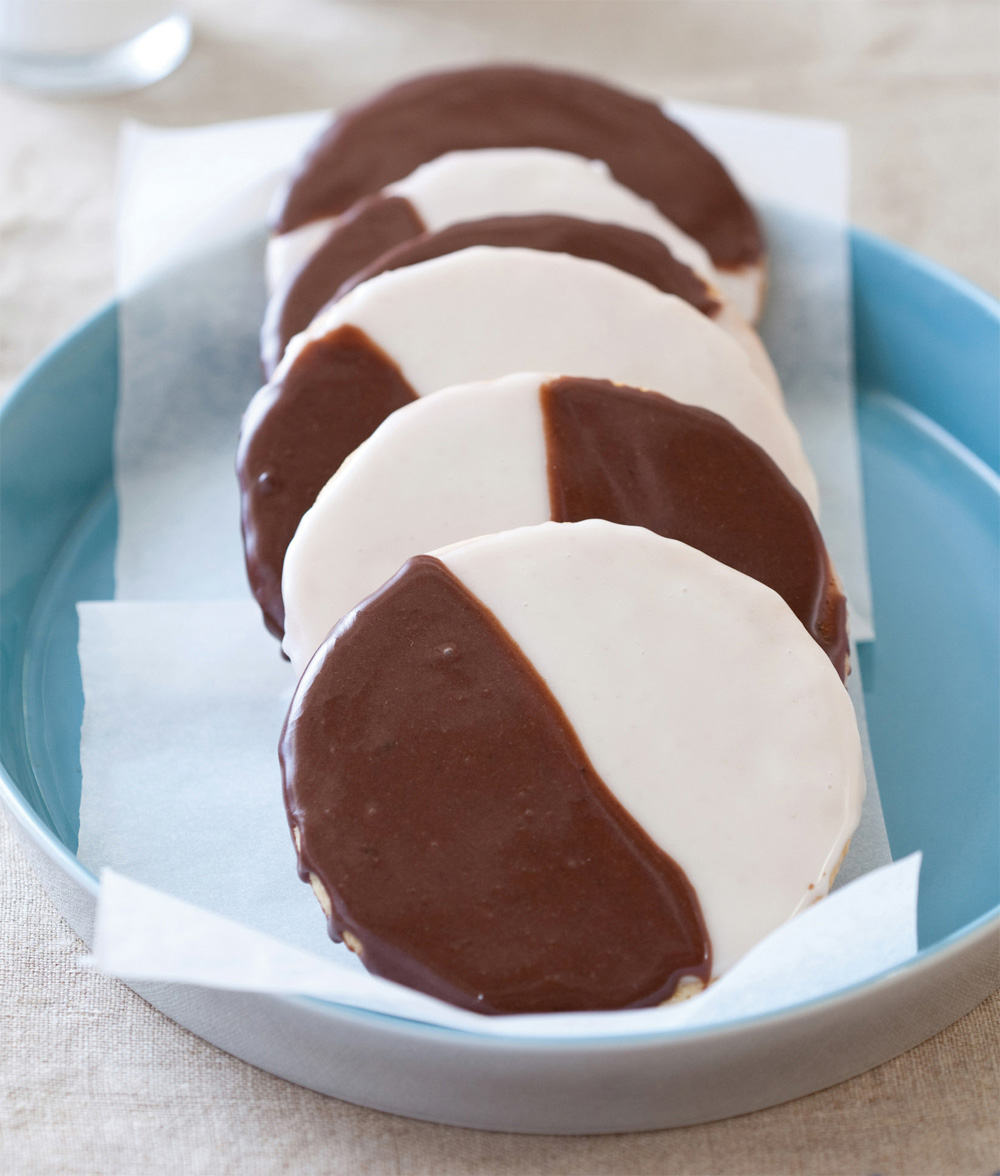 Black and white cookies recipe