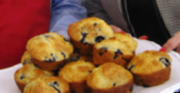 Blueberry muffins recipe
