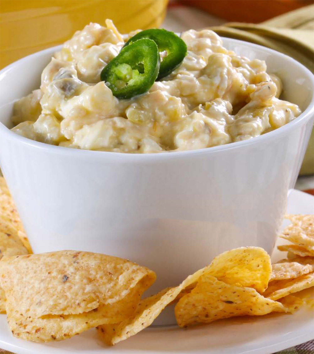 Green chile chicken dip recipe