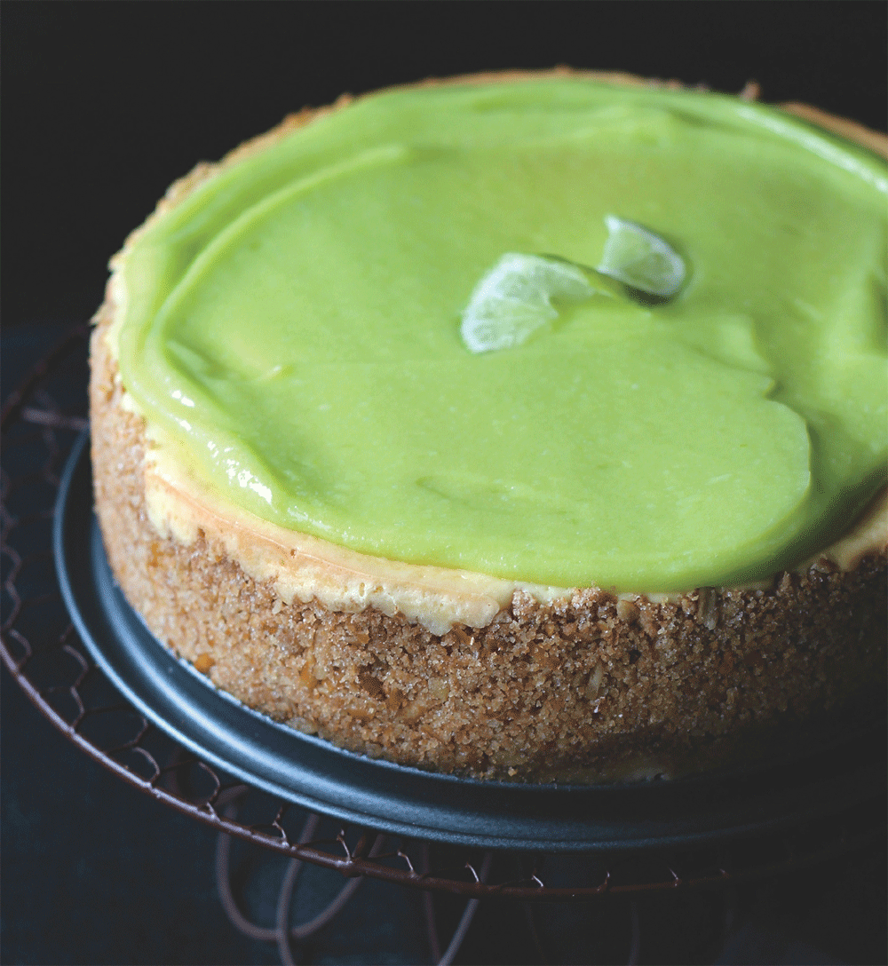 Key lime cheesecake with pretzel crust recipe