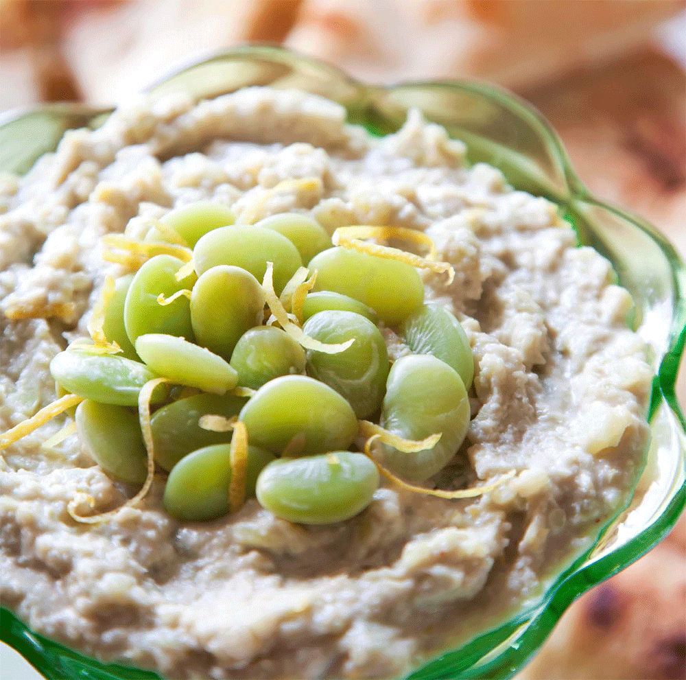 Lima bean hummus recipe