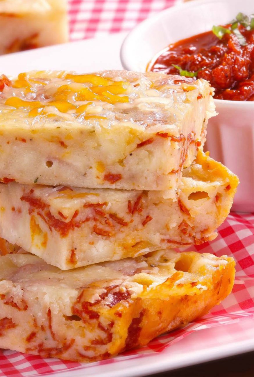 Pepperoni squares recipe