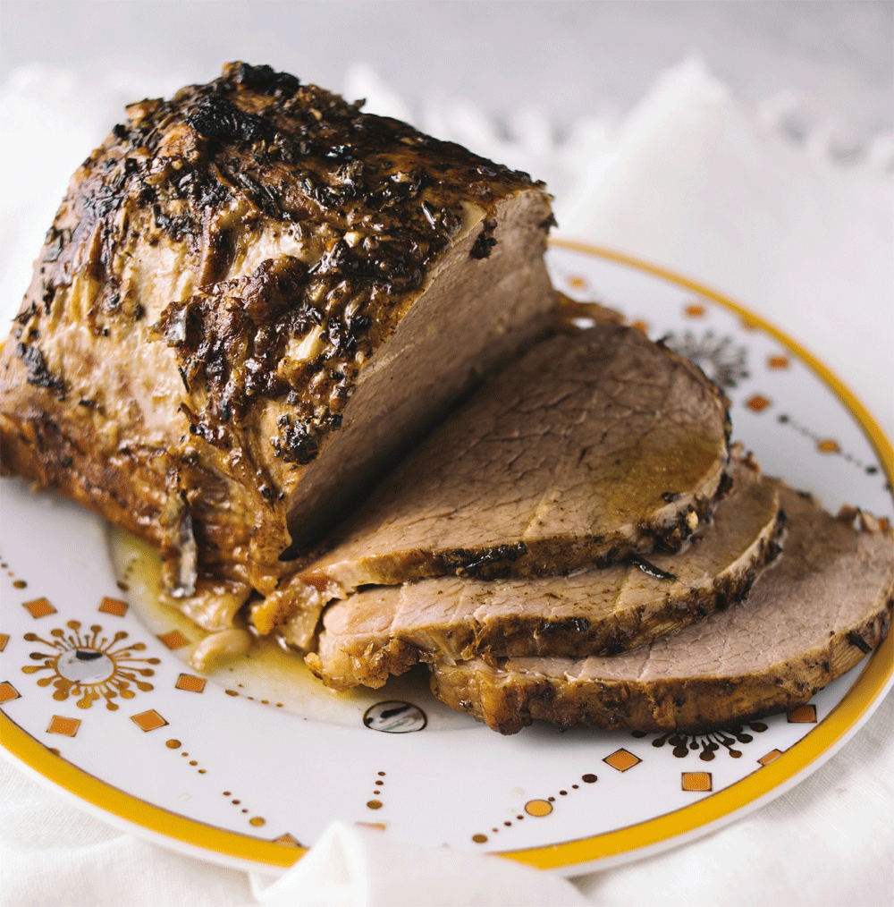 Slow cooker roast beef recipe