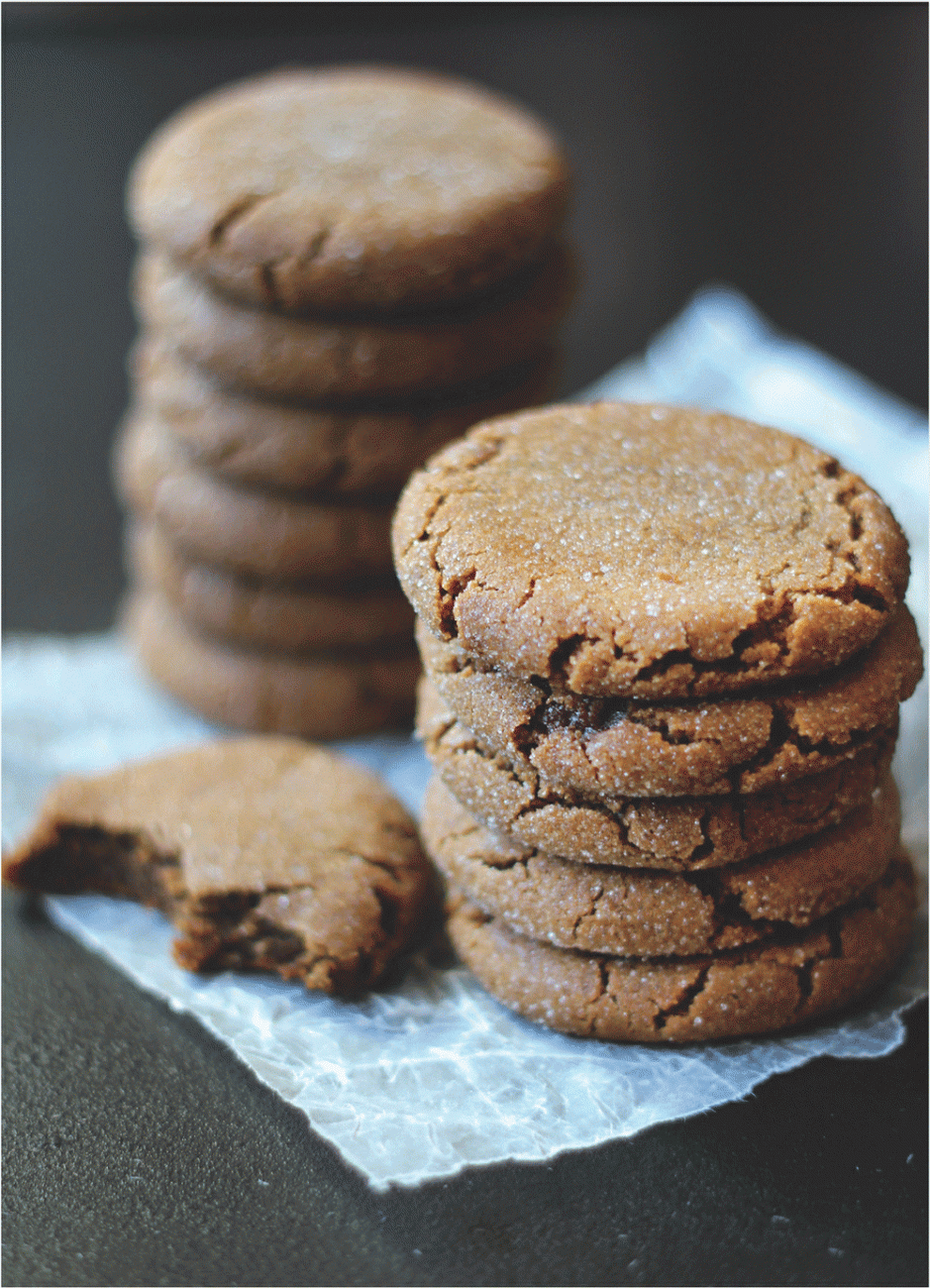 Soft and chewy molasses cookies recipe