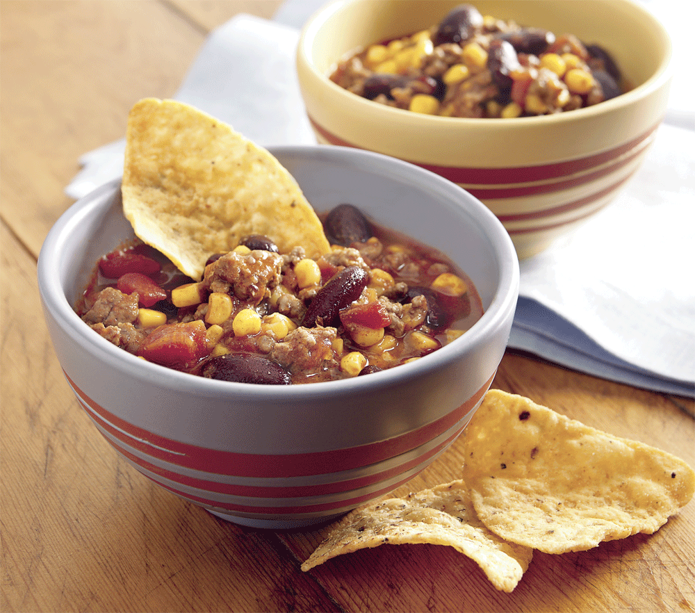 Taco-corn chili recipe