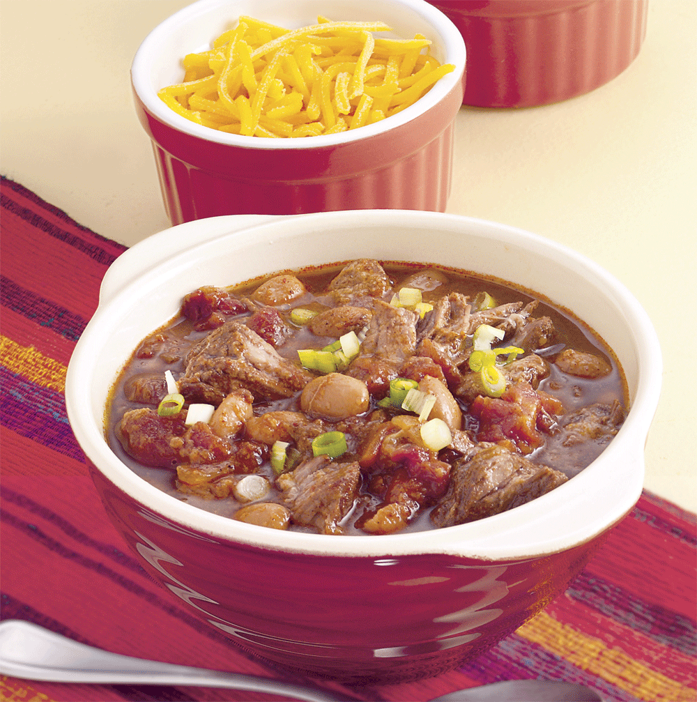 Texas two-meat chili recipe