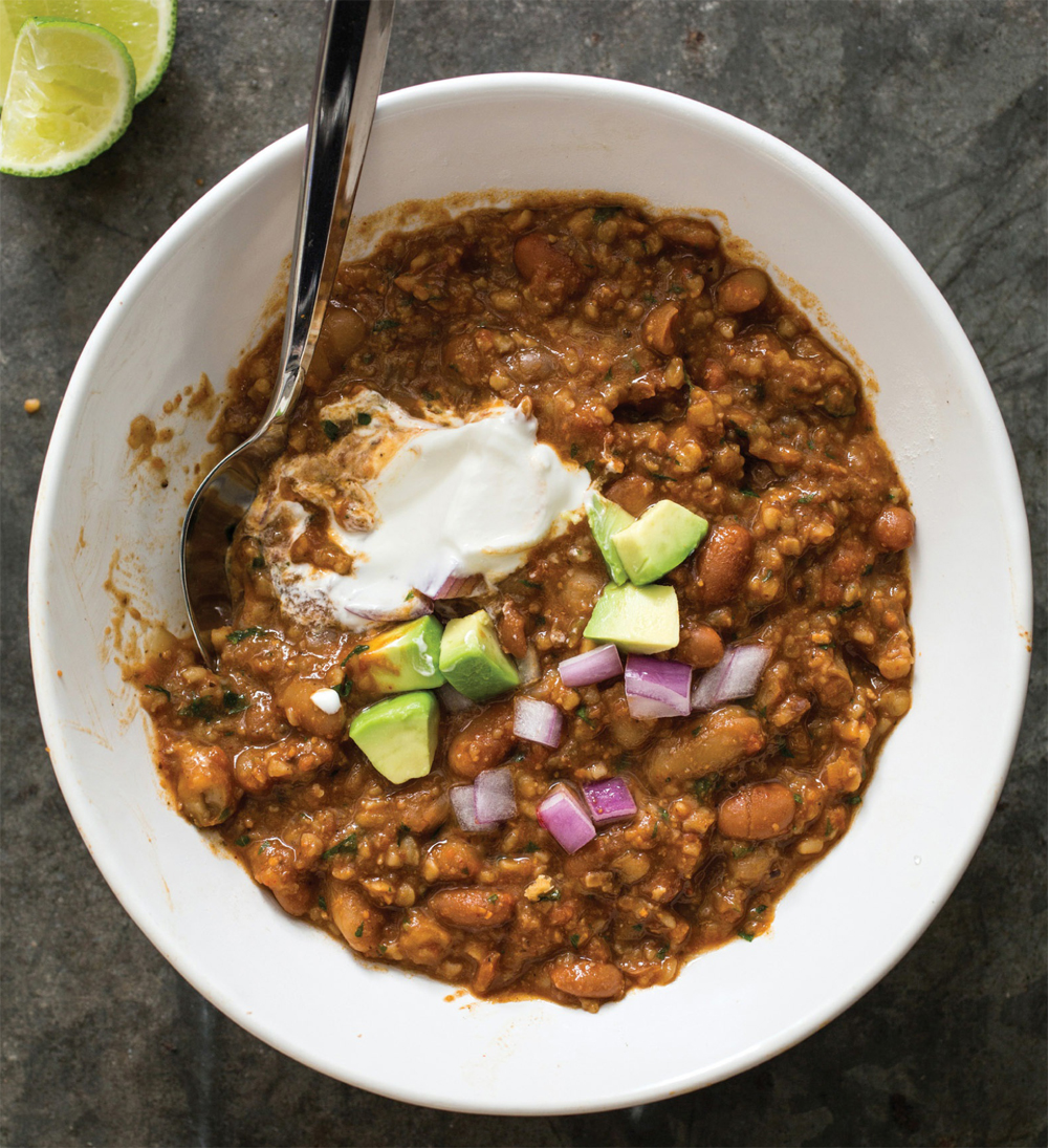 Ultimate vegetarian chili recipe