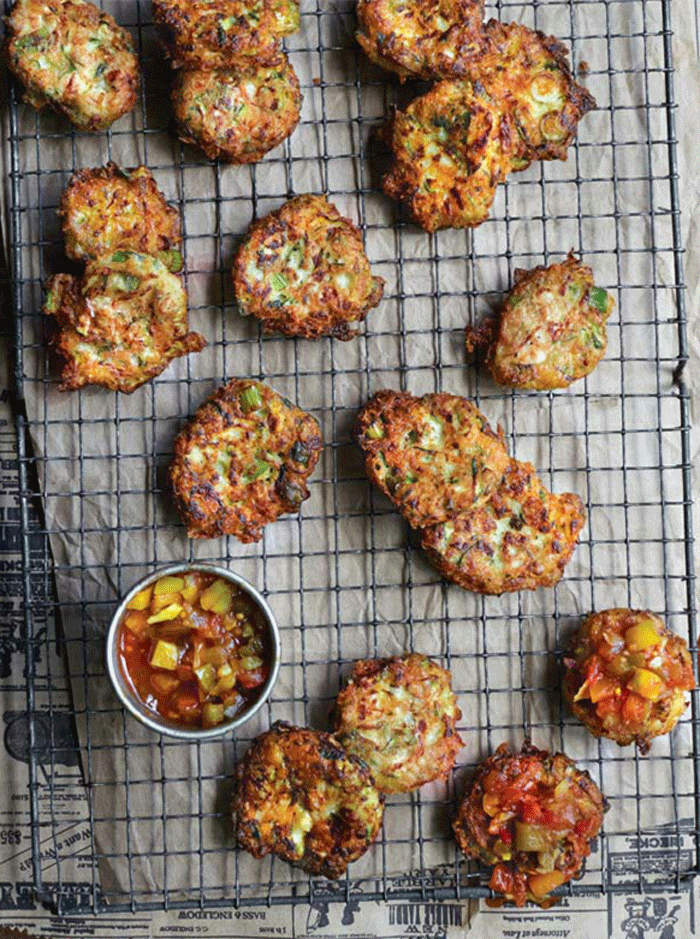 Zucchini fritters recipe