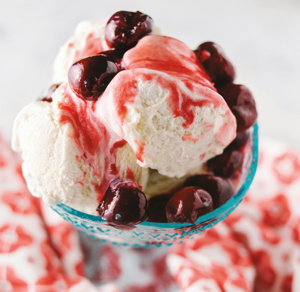 Cherries jubilee recipe