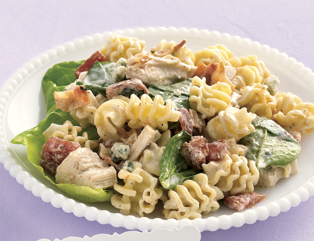 Chicken-gorgonzola pasta salad recipe