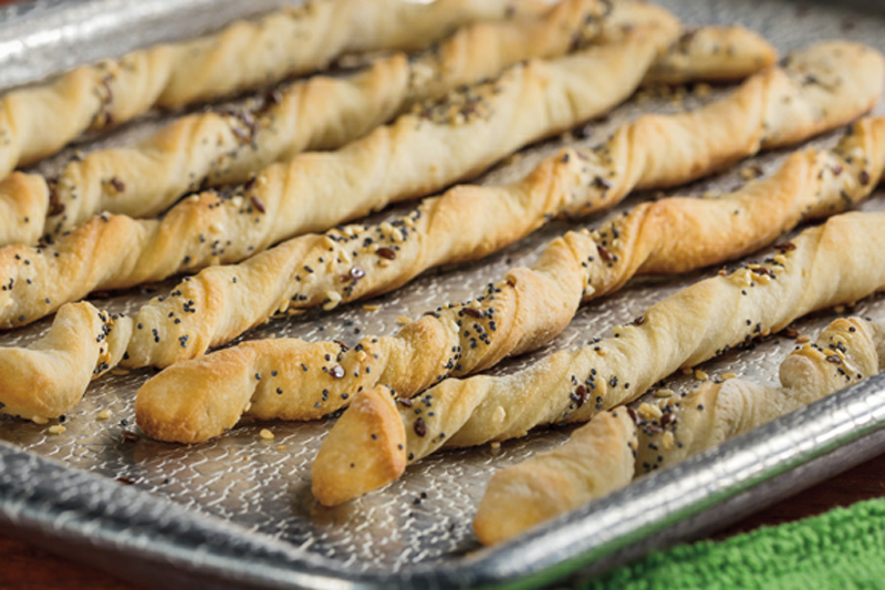 Crazy bread twists recipe