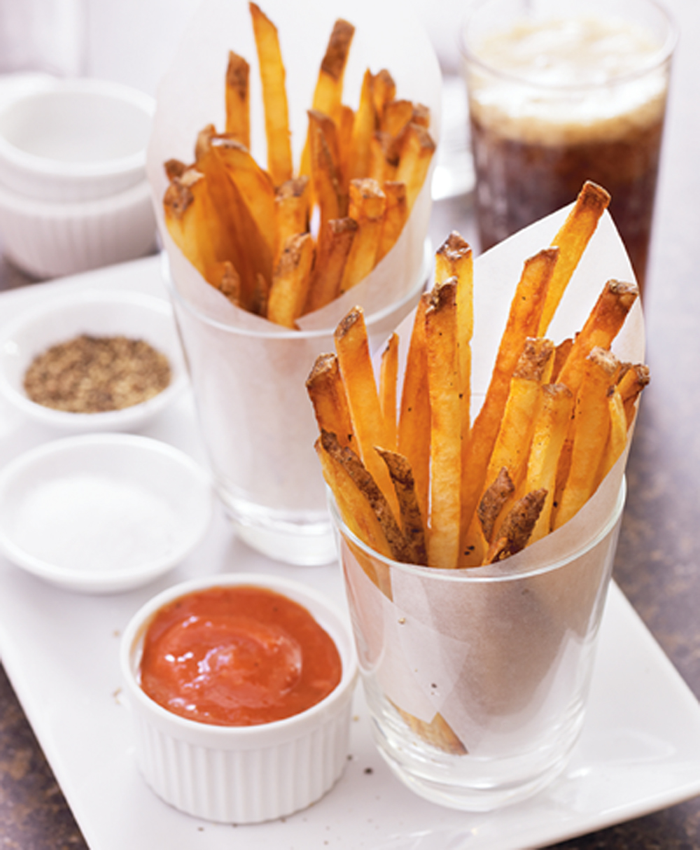 Frites and spicy ketchup recipe