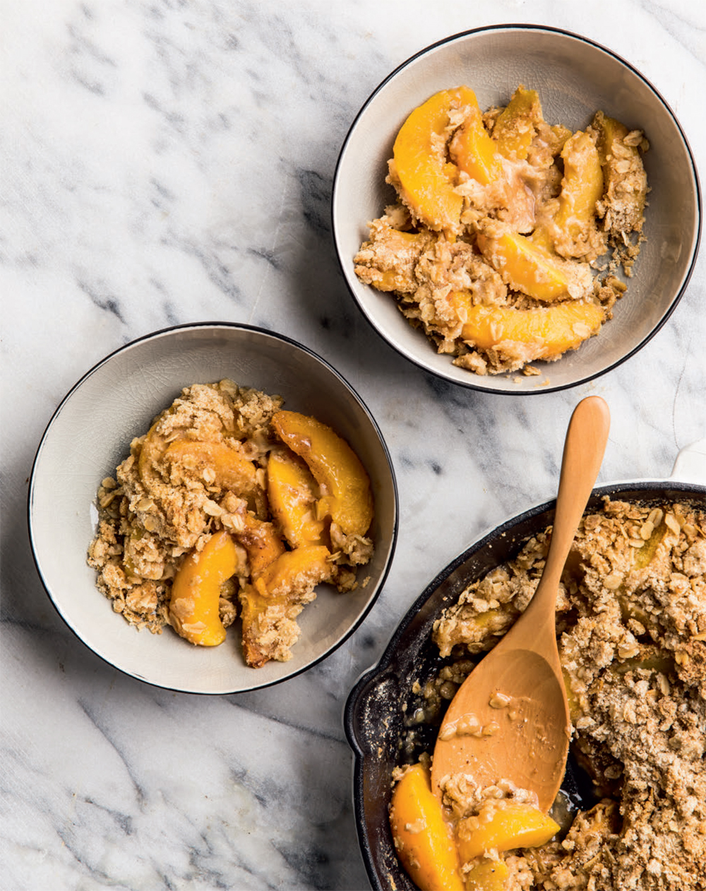 Peach crisp easy and divine recipe