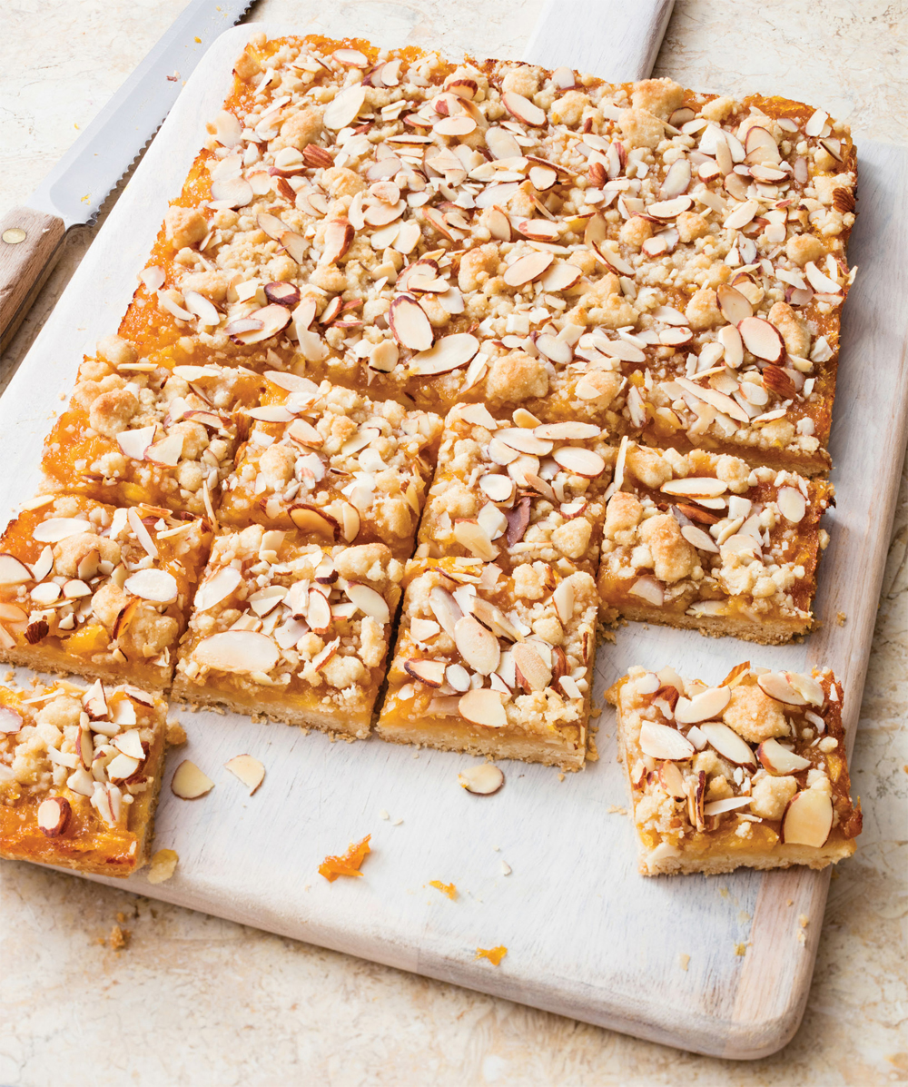 Peach squares recipe