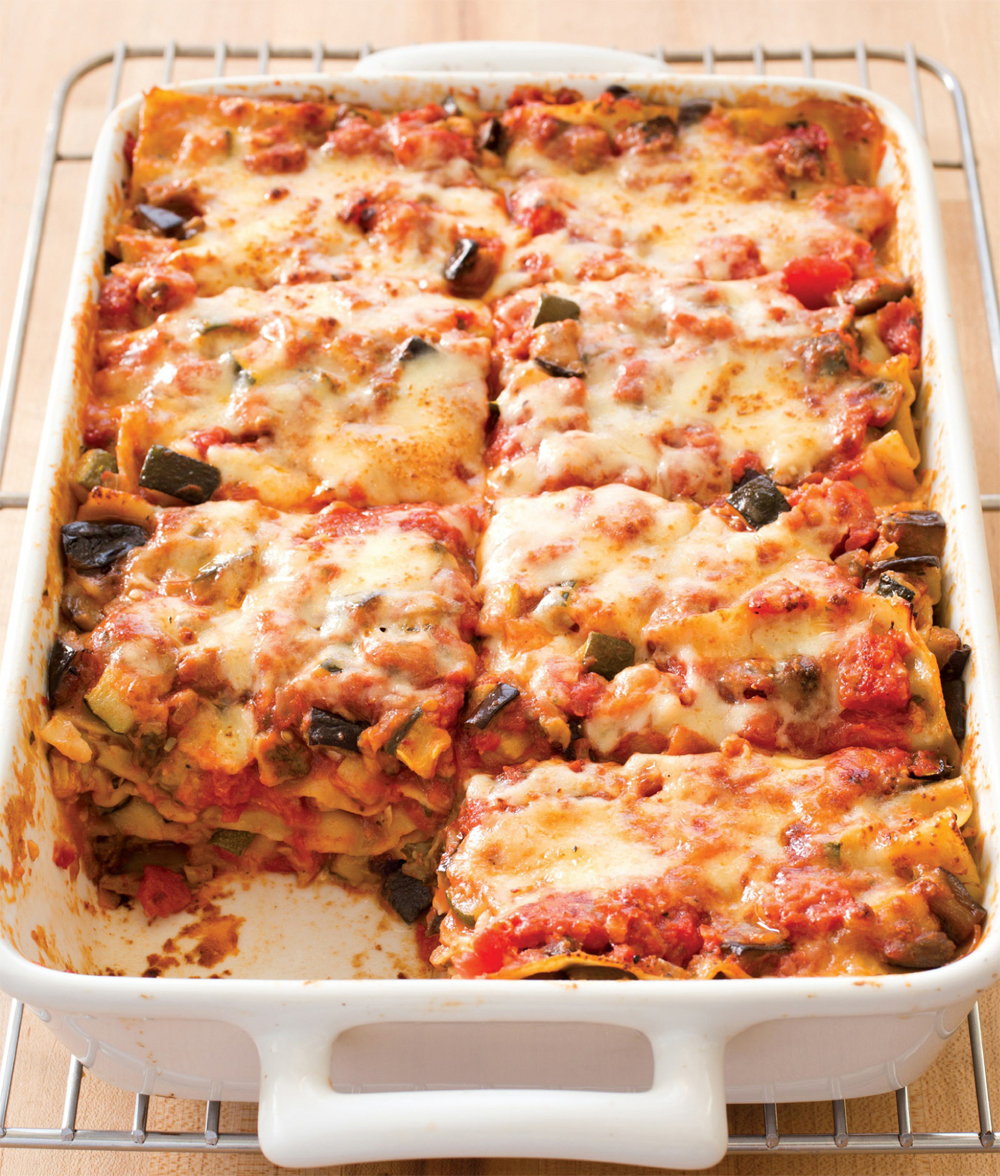 Roasted zucchini and eggplant lasagna recipe – Recipe