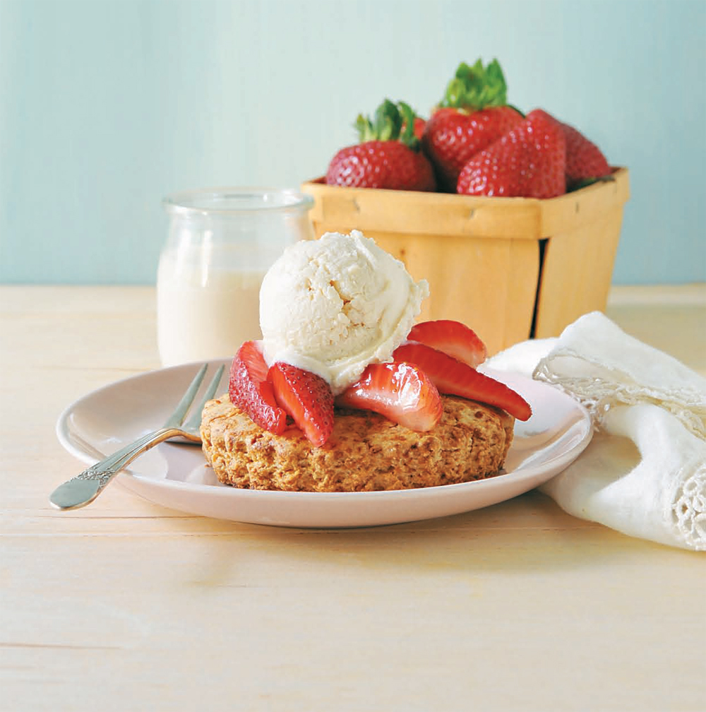 Strawberry sweet biscuits recipe