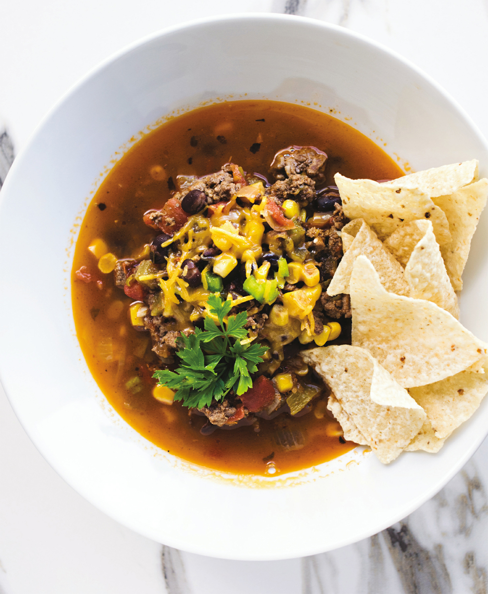 Taco soup recipe