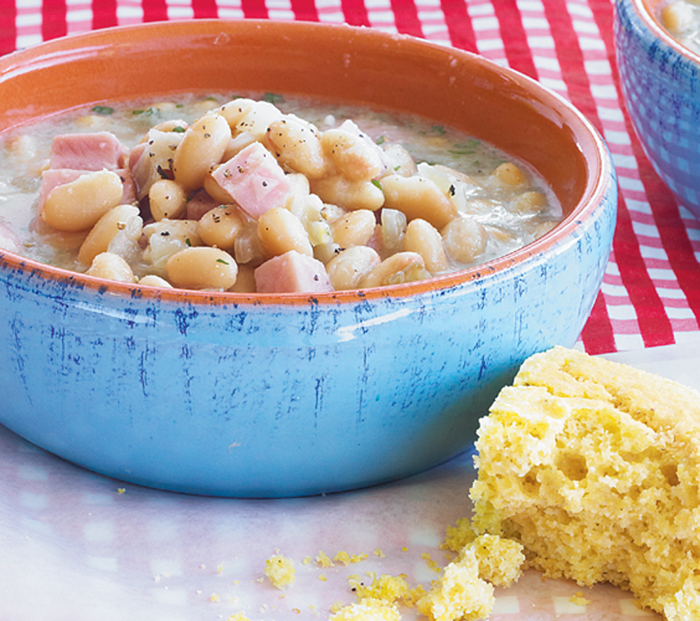 White beans and ham recipe