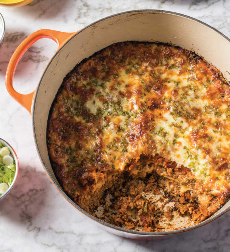 Beef enchilada casserole recipe