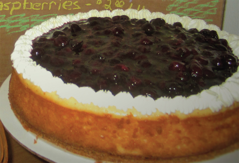 Blueberry & vanilla bean cheesecake recipe