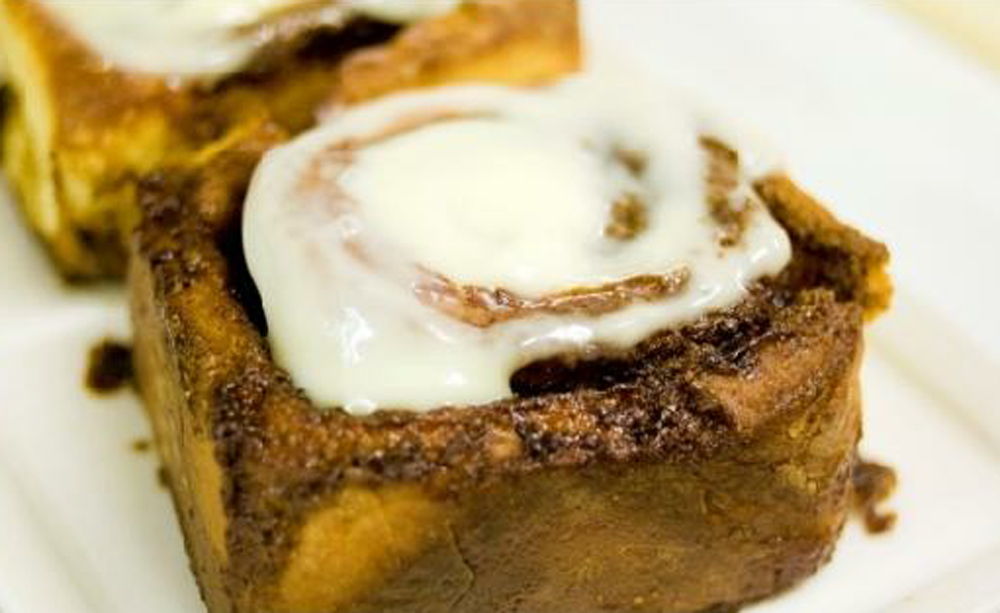 Cinnamon roll cake recipe