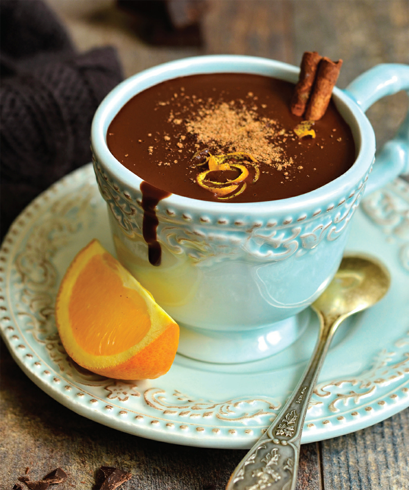 Clementine hot cocoa recipe