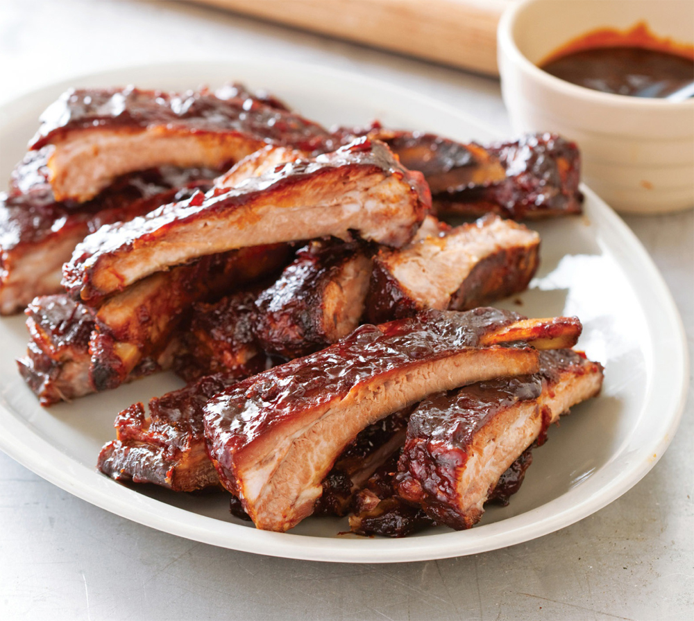 Indoor barbecue ribs recipe