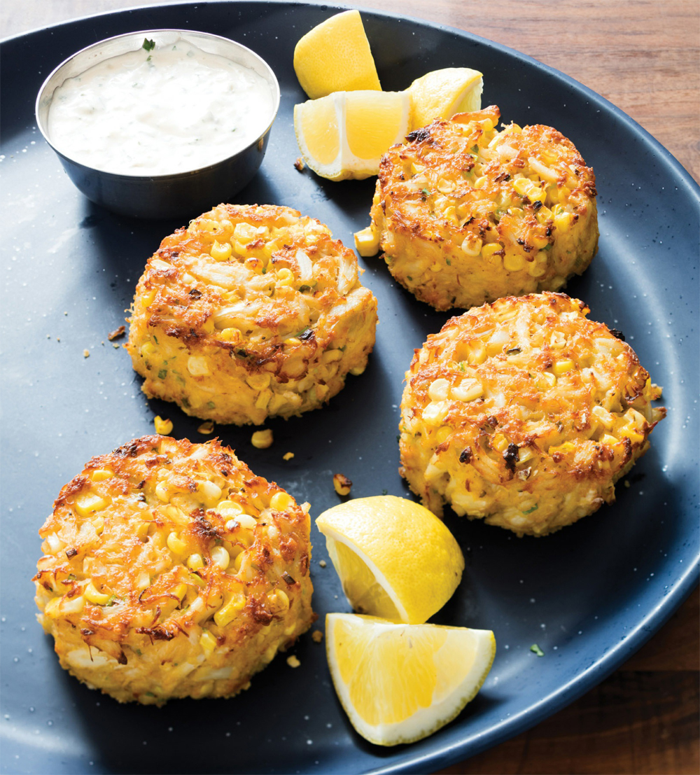 Maryland corn and crab cakes with remoulade recipe