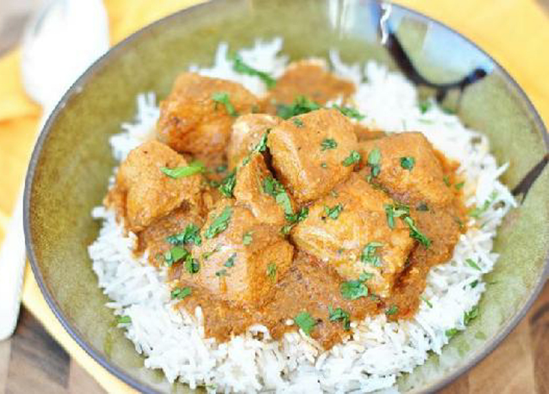 Slow cooker curry recipe