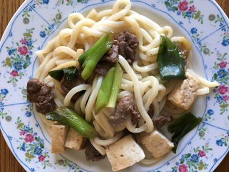 Sukiyaki udon recipe