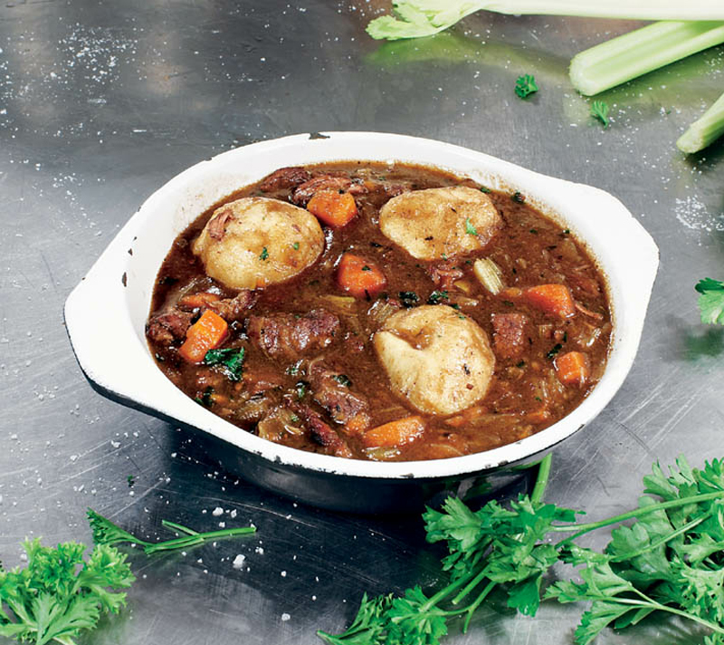 Beef stew with dumplings recipe