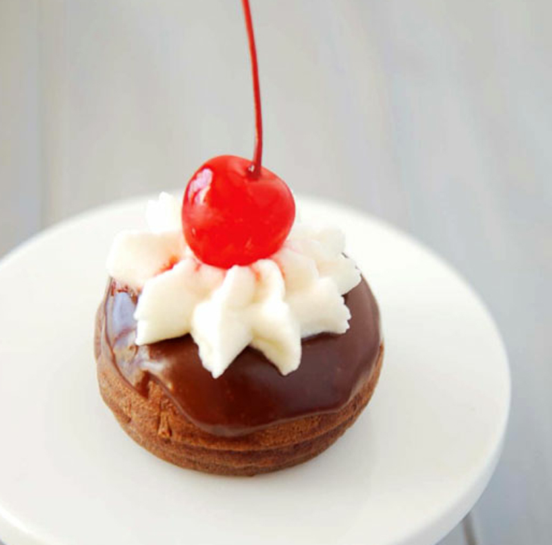 Black forest mini donut recipe