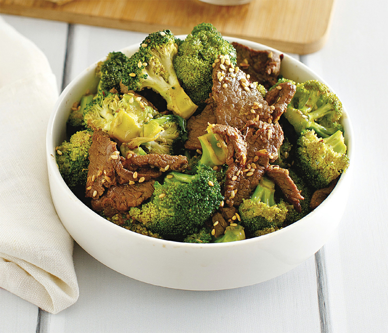 Crispy beef and broccoli stir-fry recipe