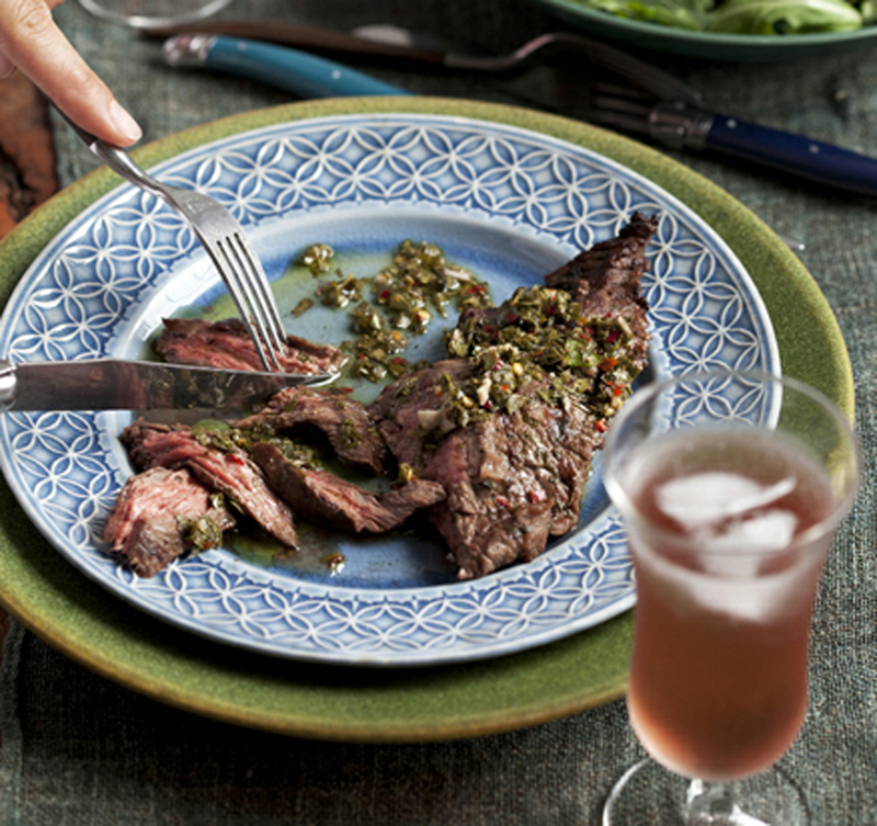 Nicaraguan grilled skirt steak recipe