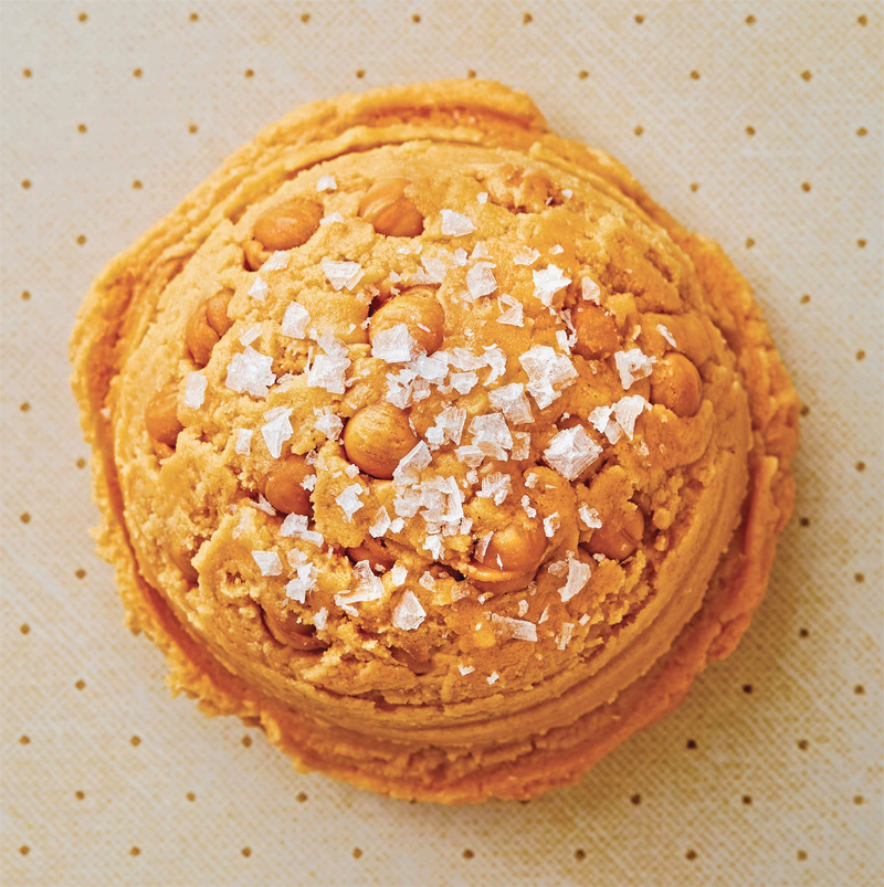 Salted caramel cookie dough recipe