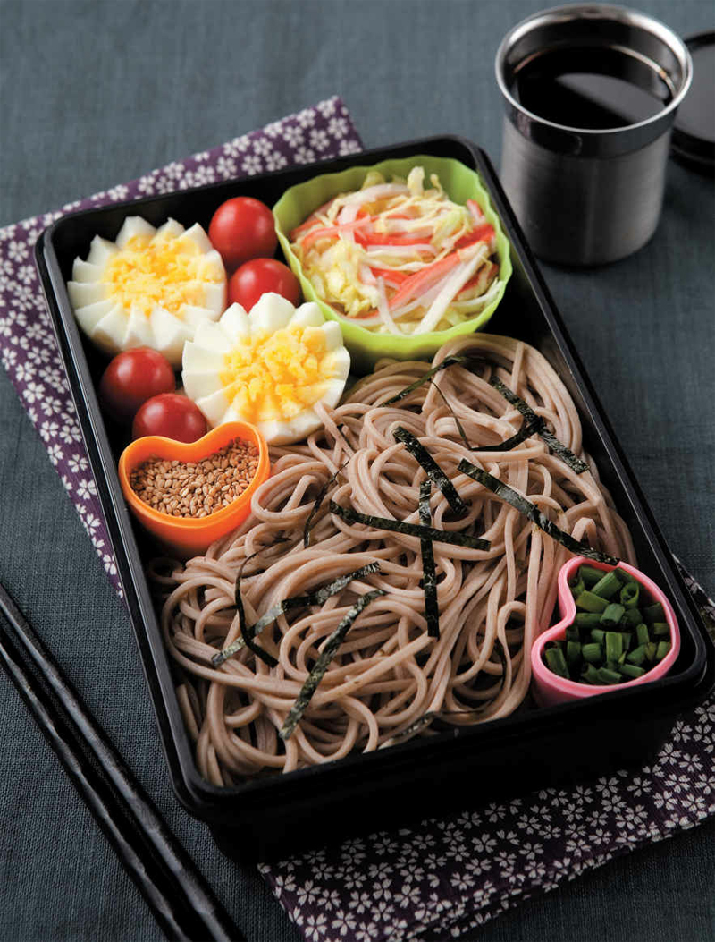 Soba noodle bento recipe