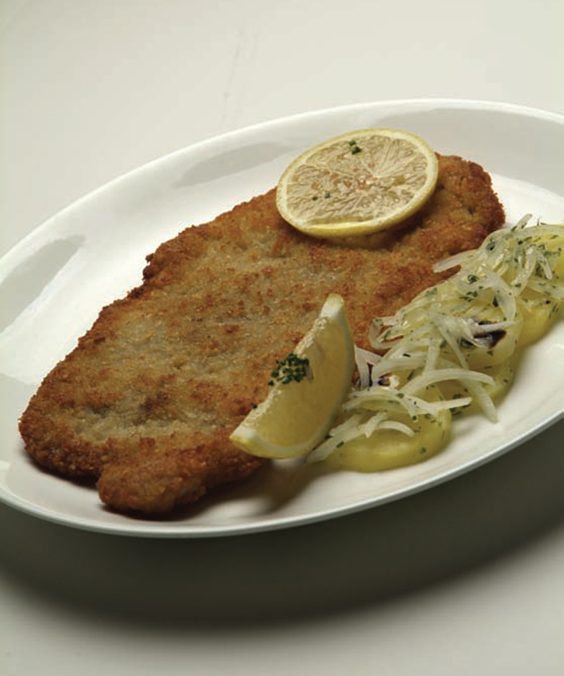 Breaded veal cutlet recipe