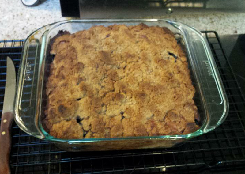 Blueberry buckle recipe