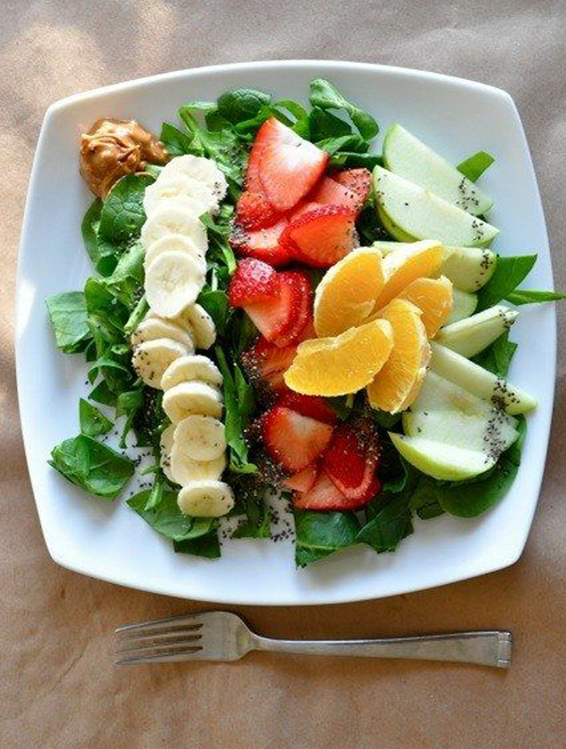 Breakfast salad recipe
