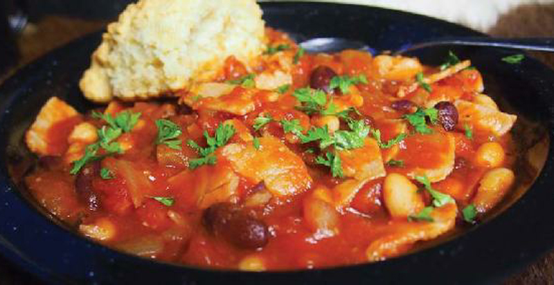 Hearty baked beans recipe