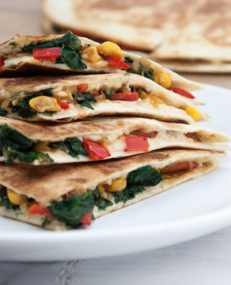 Quesadillas with cashew cheese recipe