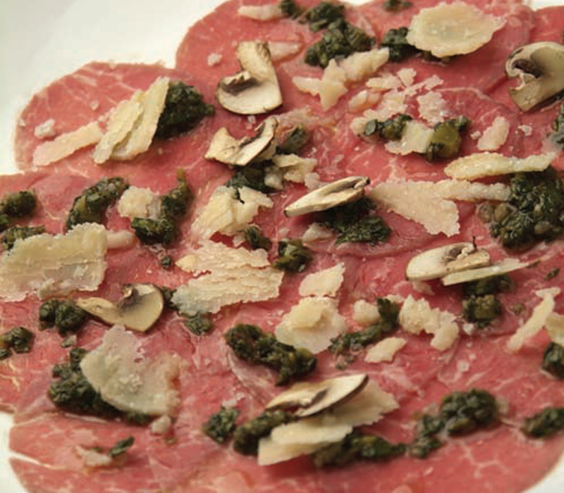 Raw shaved beef recipe