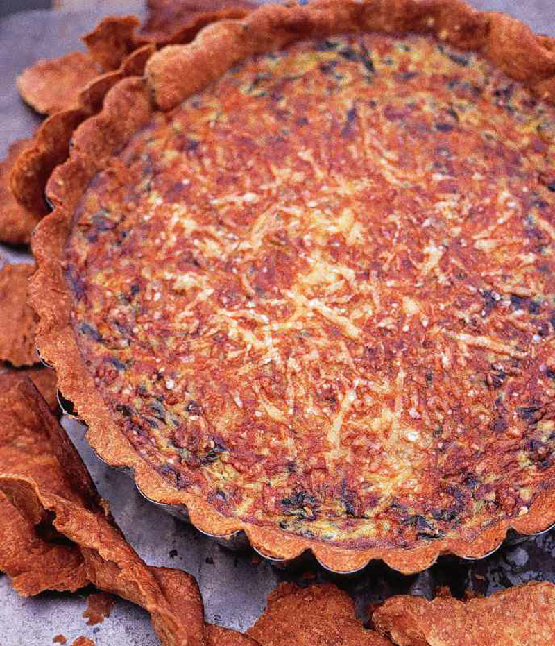 Sorrel and onion tart recipe