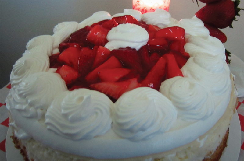 Strawberry shortcake cheesecake recipe