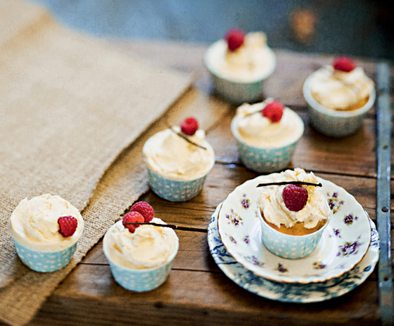 Velvety vanilla cupcakes recipe